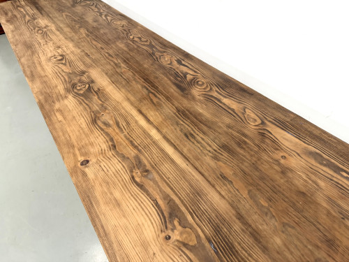 Grande Table de Ferme XXL en Pin – Pieds Fuseaux – L367 cm, vue 9