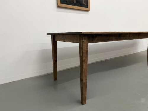 Grande Table de Ferme XXL en Pin – Pieds Fuseaux – L367 cm, vue 14