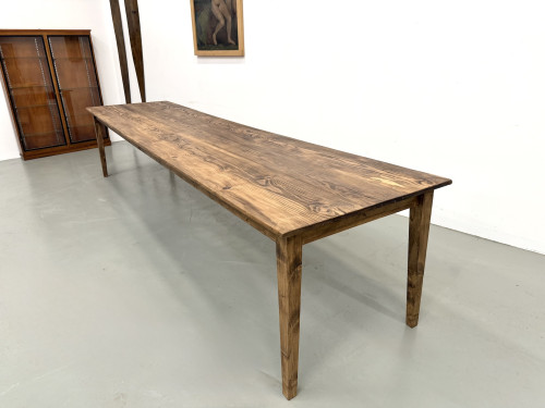 Grande Table de Ferme XXL en Pin – Pieds Fuseaux – L367 cm, vue 19