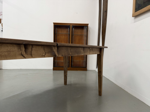 Grande Table de Ferme XXL en Pin – Pieds Fuseaux – L367 cm, vue 27