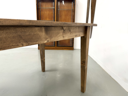 Grande Table de Ferme XXL en Pin – Pieds Fuseaux – L367 cm, vue 28