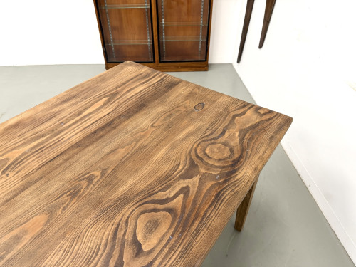 Grande Table de Ferme XXL en Pin – Pieds Fuseaux – L367 cm, vue 29