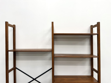 Bibliothèque Moderniste XXL en Pin Massif – Design Années 50 – L164 cm, vue 4