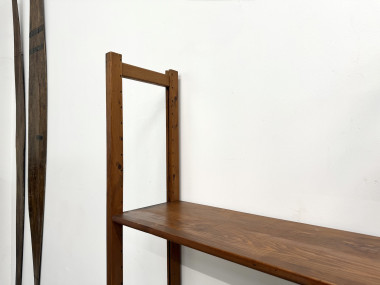 Bibliothèque Moderniste XXL en Pin Massif – Design Années 50 – L164 cm, vue 8