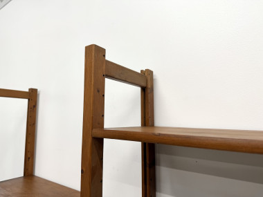 Bibliothèque Moderniste XXL en Pin Massif – Design Années 50 – L164 cm, vue 9