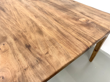 Grande Table de Ferme XXL 4 Mètres en Châtaignier Massif, vue 8