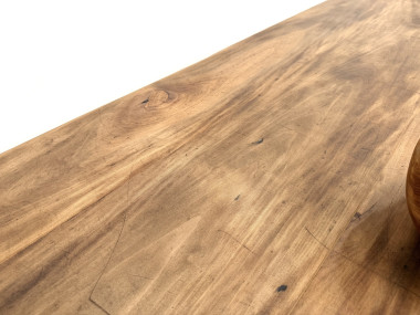 Grande Table de Ferme XXL 4 Mètres en Châtaignier Massif, vue 34