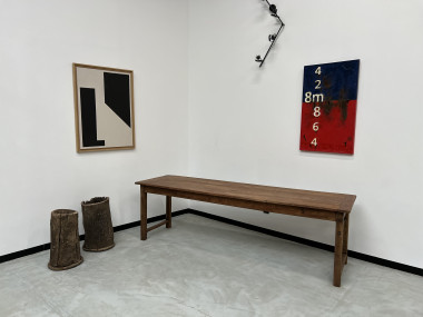 Table de ferme, fin XIXème en cerisier massif, vue 16