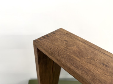 Miroir moderniste carré en bois — Style scandinave, Années 70, vue 11