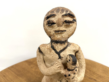 Statuette de fertilité en terre cuite, Haut Atlas, Maroc, années 50, vue 3