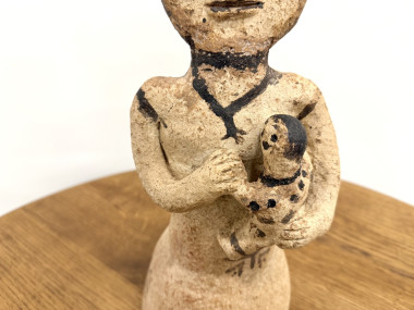 Statuette de fertilité en terre cuite, Haut Atlas, Maroc, années 50, vue 4