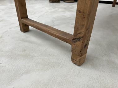 Table de ferme, fin XIXème en cerisier massif, vue 31