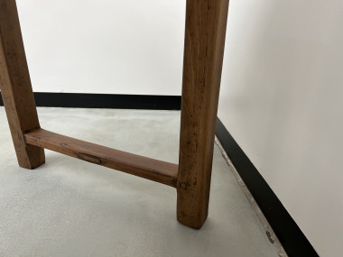 Table de ferme, fin XIXème en cerisier massif, vue 35