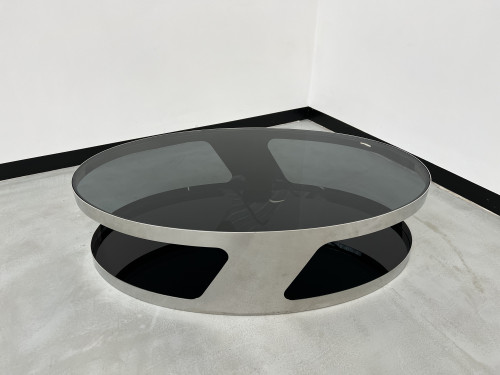 Table basse space age, circa 1970, vue 13