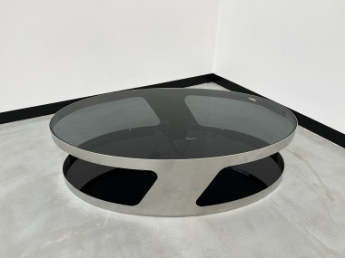 Table basse space age, circa 1970, vue 13