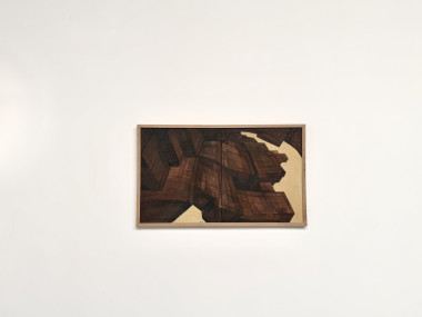 Dyptique abstrait "architecture déconstruite", France 1970, vue 1