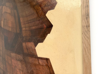 Dyptique abstrait "architecture déconstruite", France 1970, vue 8