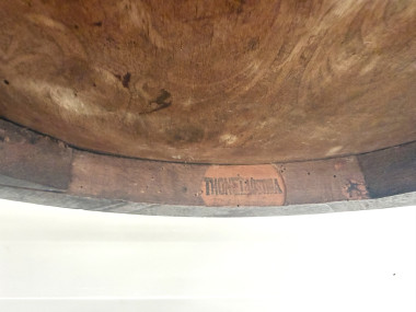 Paire de Fauteuils de Bureau Thonet – Hêtre Courbé & Assises Pyrogravées, vue 13
