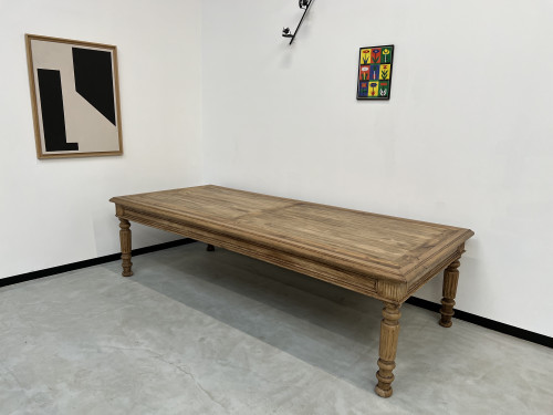 Majestueuse table de salle à manger, style Napoléon III, circa 1880, vue 4
