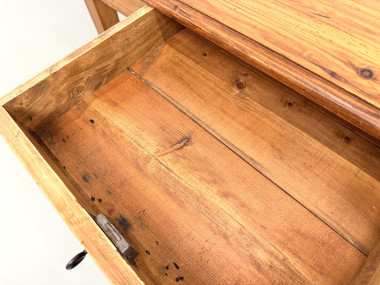 Table de ferme en pin, France, années 1950, vue 16