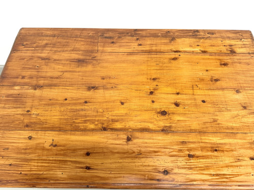 Table de ferme en pin, France, années 1950, vue 20