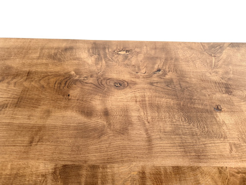 Très grande table de ferme en chêne massif, années 1950 – L300 cm, vue 20