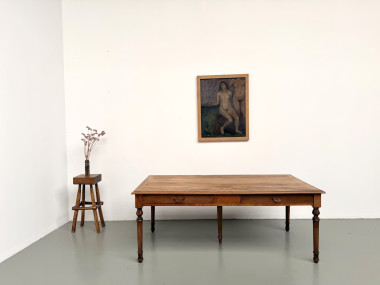 Table de ferme à 5 pieds en hêtre