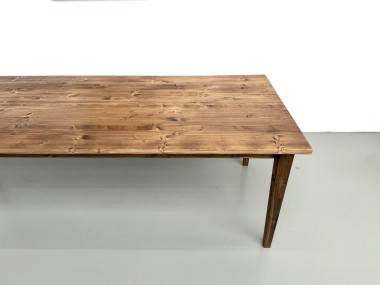 Table de ferme en édition contemporaine, 240 cm, vue 4