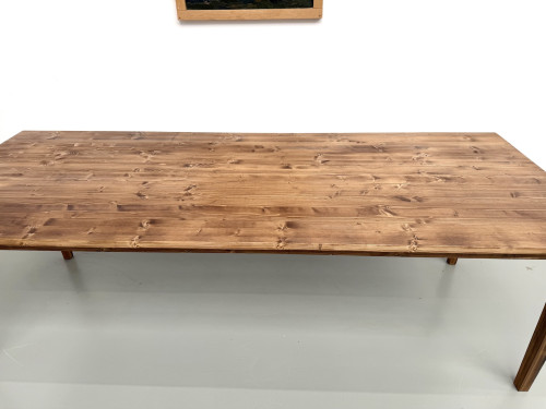 Table de ferme en édition contemporaine, 240 cm, vue 5