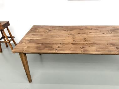 Table de ferme en édition contemporaine, 240 cm, vue 6