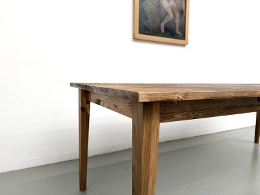 Table de ferme en édition contemporaine, 240 cm, vue 7