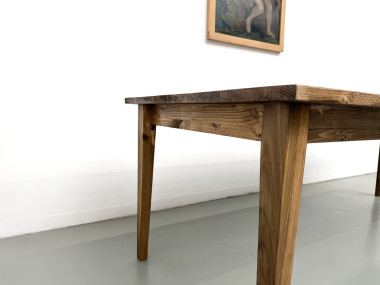 Table de ferme en édition contemporaine, 240 cm, vue 8