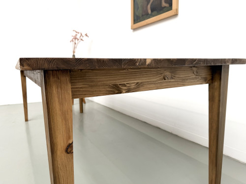 Table de ferme en édition contemporaine, 240 cm, vue 17