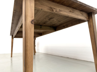 Table de ferme en édition contemporaine, 240 cm, vue 18