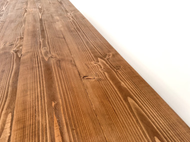 Table XXL en pin massif, circa 1970, vue 6