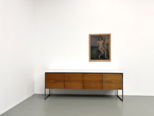 Enfilade moderniste Arno, en pallissandre de Rio, vue 1