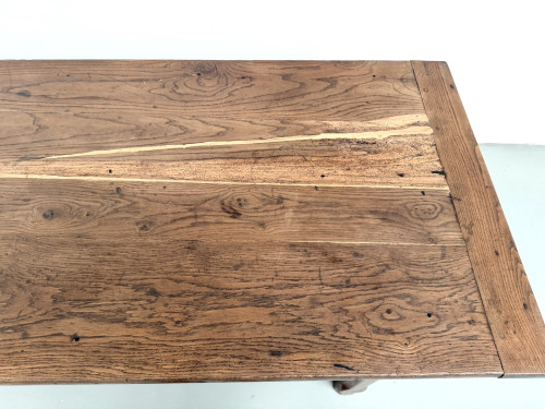 Table de ferme campagne en chêne massif XXème, vue 9