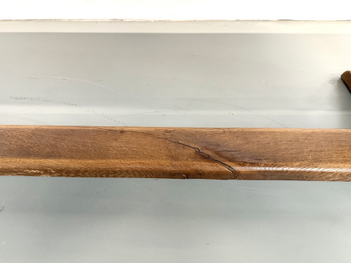 Table monastère en chêne, circa 1900, vue 21