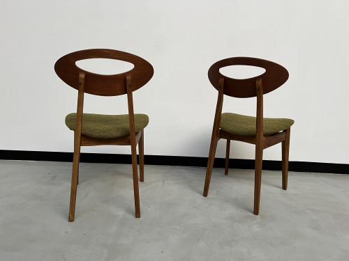 Duo de chaises Roger Landault pour Sentou, vue 4