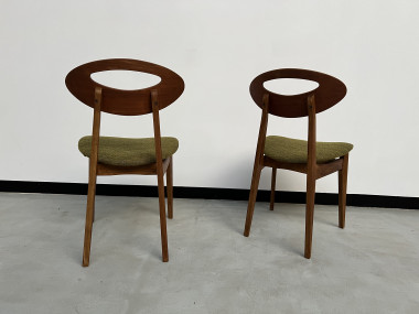 Duo de chaises Roger Landault pour Sentou, vue 4