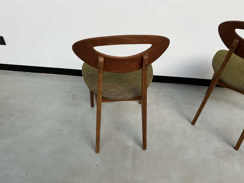 Duo de chaises Roger Landault pour Sentou, vue 5