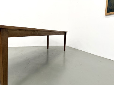 Table de ferme aux pieds fuseaux, L 260 cm, vue 17