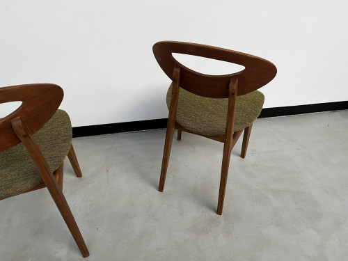 Duo de chaises Roger Landault pour Sentou, vue 6