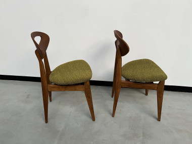 Duo de chaises Roger Landault pour Sentou, vue 7