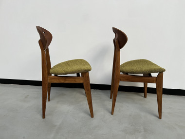 Duo de chaises Roger Landault pour Sentou, vue 8