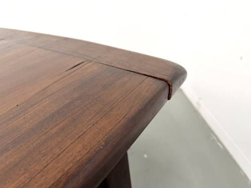 Table de ferme circa 1900 en chêne et pin massif, vue 27