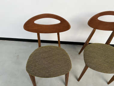 Duo de chaises Roger Landault pour Sentou, vue 10