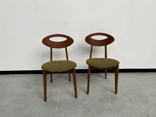 Duo de chaises Roger Landault pour Sentou, vue 11