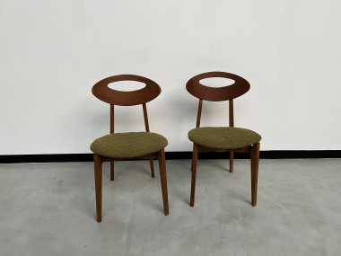 Duo de chaises Roger Landault pour Sentou, vue 11
