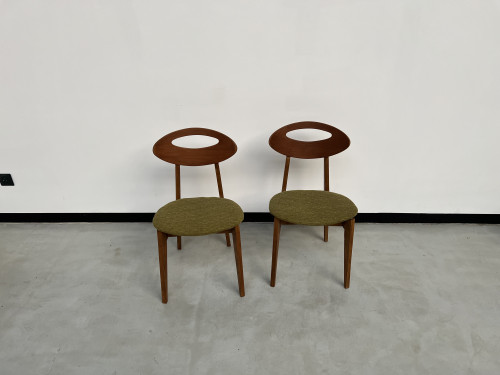 Duo de chaises Roger Landault pour Sentou, vue 12